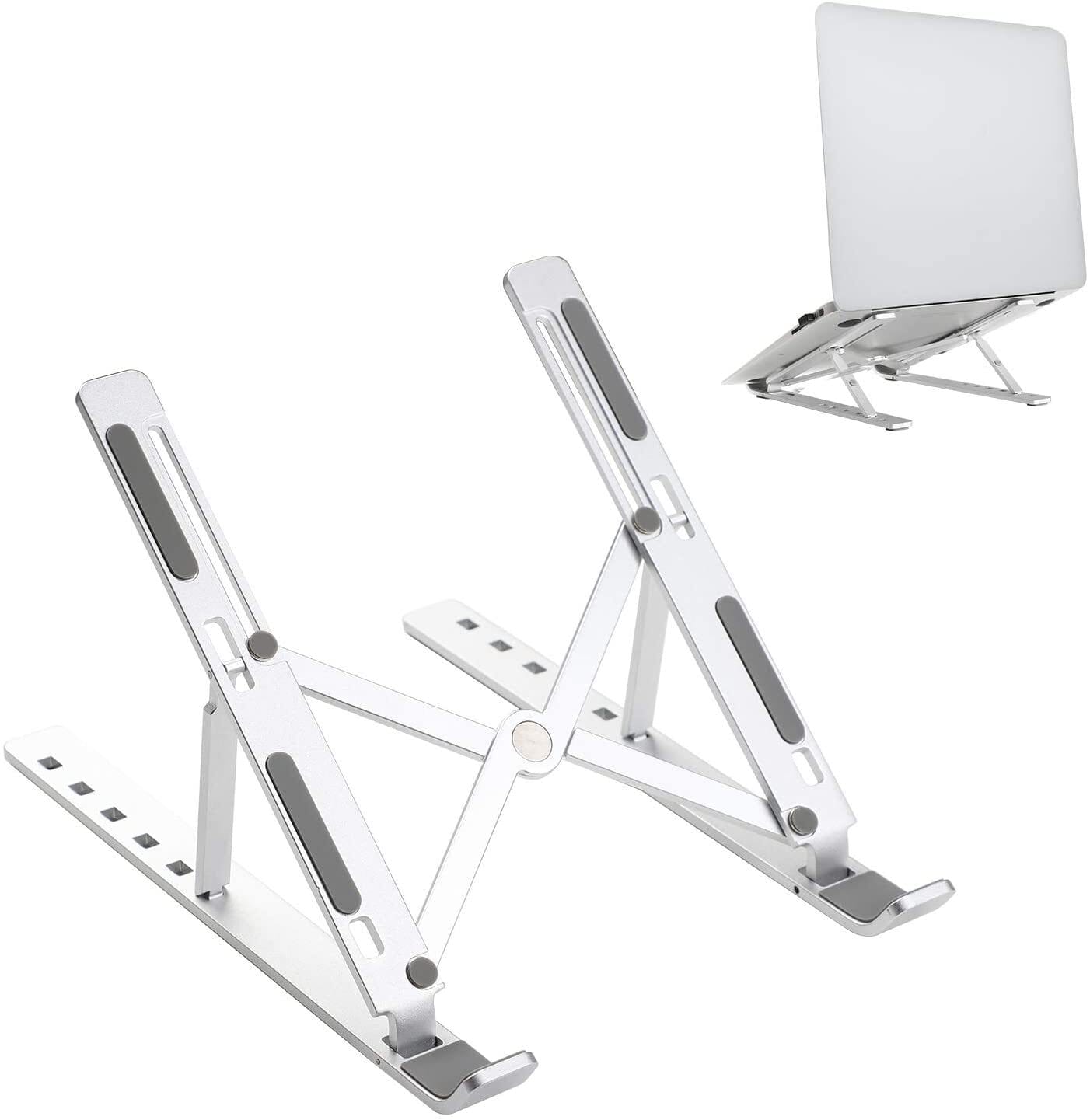 Mountech Foldable Aluminum Desktop Laptop Riser