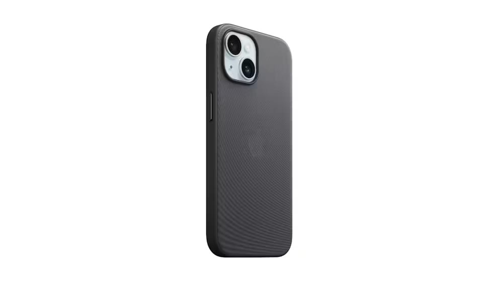 Apple iPhone 15 Plus FineWoven Case with MagSafe Black