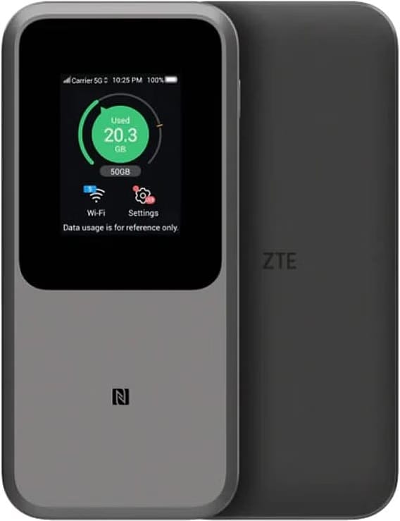 (Refurbished) ZTE MU5120 5G Hotspot - 10000mAh Battery