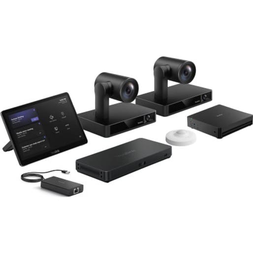 Yealink MVC-S90 Microsoft Teams Room Kit on Windows MCore 4 / UVC86 For Extra Large Rooms