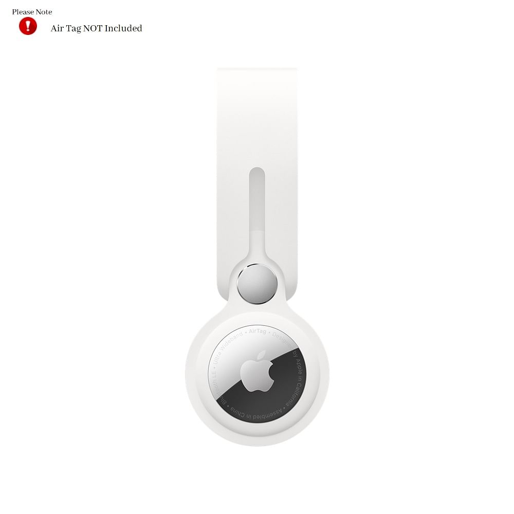 Apple Air Tag Loop - White