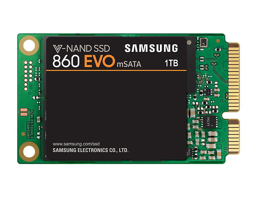 Samsung 860 EVO mSATA 1TB SSD (MZ-M6E1T0BW)