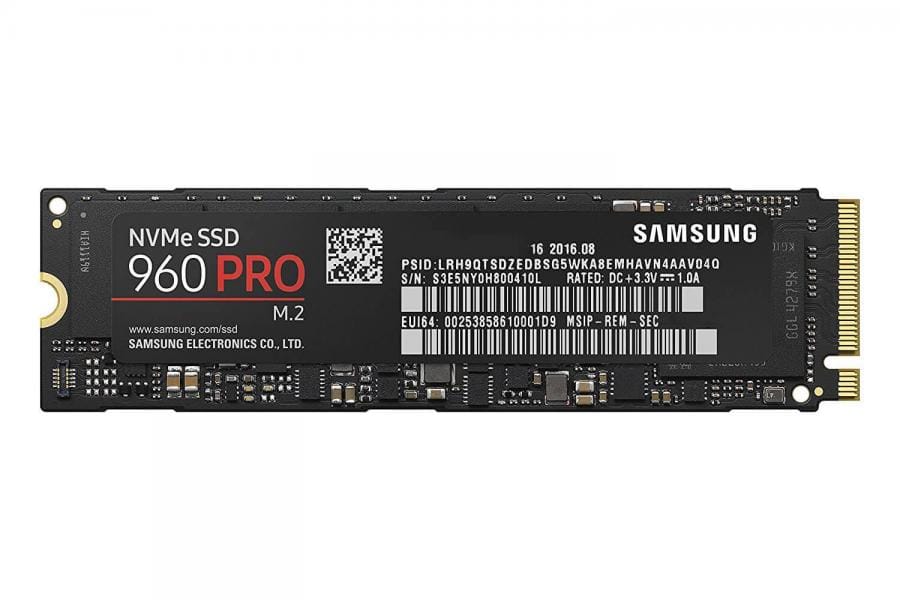 Samsung V-NAND 960 PRO NVMe M.2 512GB SSD