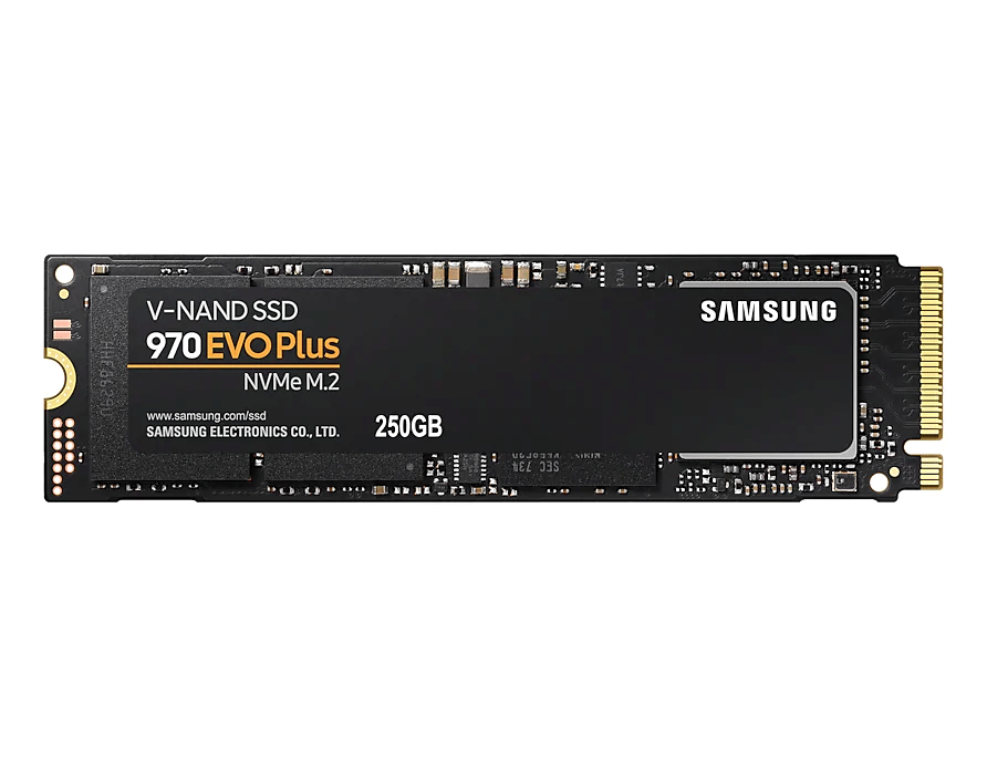 Samsung 970 EVO PLUS 250GB NVMe M.2 SSD
