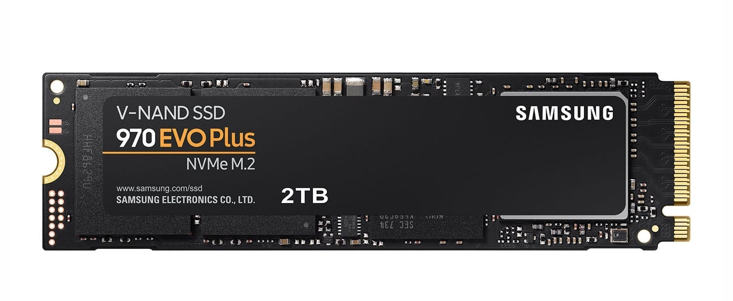 Samsung 970 EVO PLUS 2TB NVMe M.2 SSD