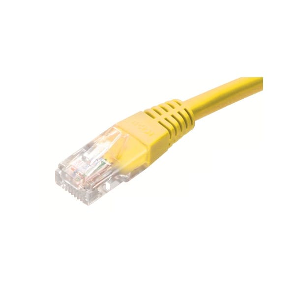 Wicked Wired CAT6 UTP RJ45 to RJ45 Crossover Network Cable 2m Yellow

