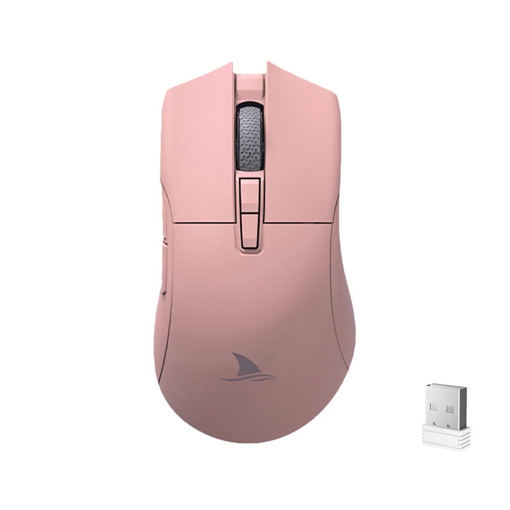 Darmoshark N3 Horn Shark Trio-Mode Lightweight Gaming Mouse - Pink