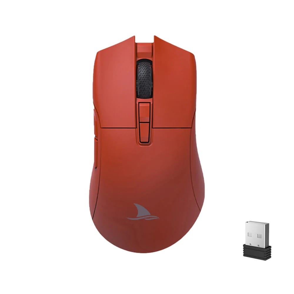 Darmoshark N3 Horn Shark Trio-Mode Lightweight Gaming Mouse - Red