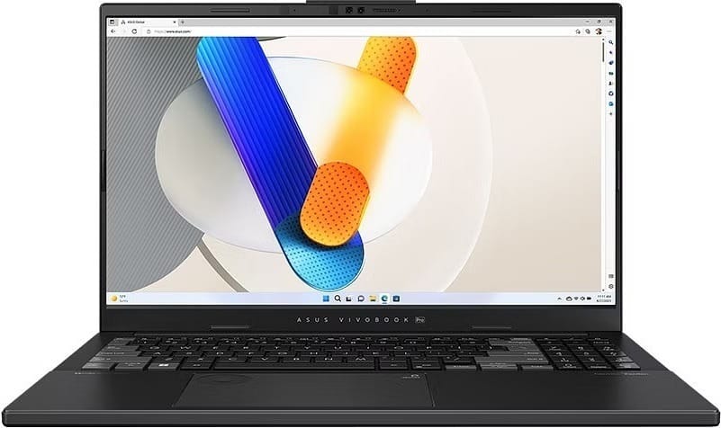 (Ex-Demo) Asus Vivobook Pro 15 OLED 3K 120Hz 15.6" Intel Core Ultra 9 185H, 16GB RAM, 1TB SSD, GeForce RTX 4060, Windows 11 Pro Ai CoPilot + Ready Gaming Creator