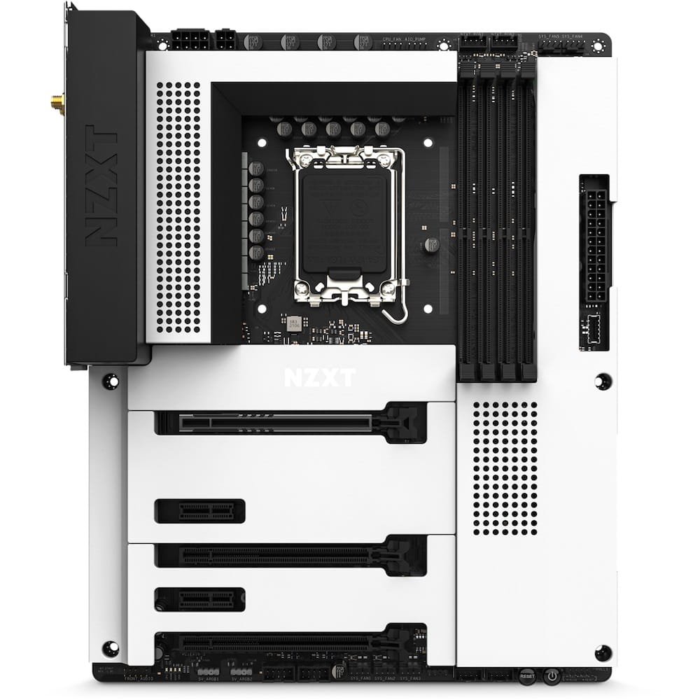 NZXT N7 Z790 LGA 1700 ATX Motherboard - White