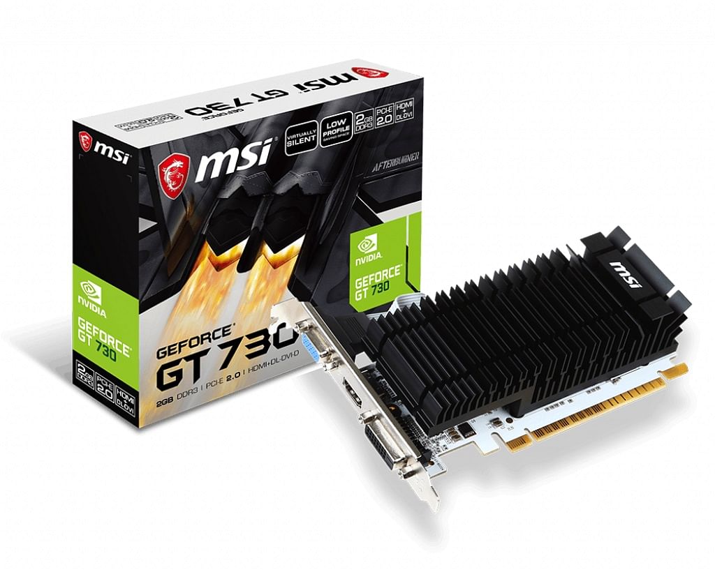 MSI GeForce GT730 Graphics Card With Low Profile Bracket