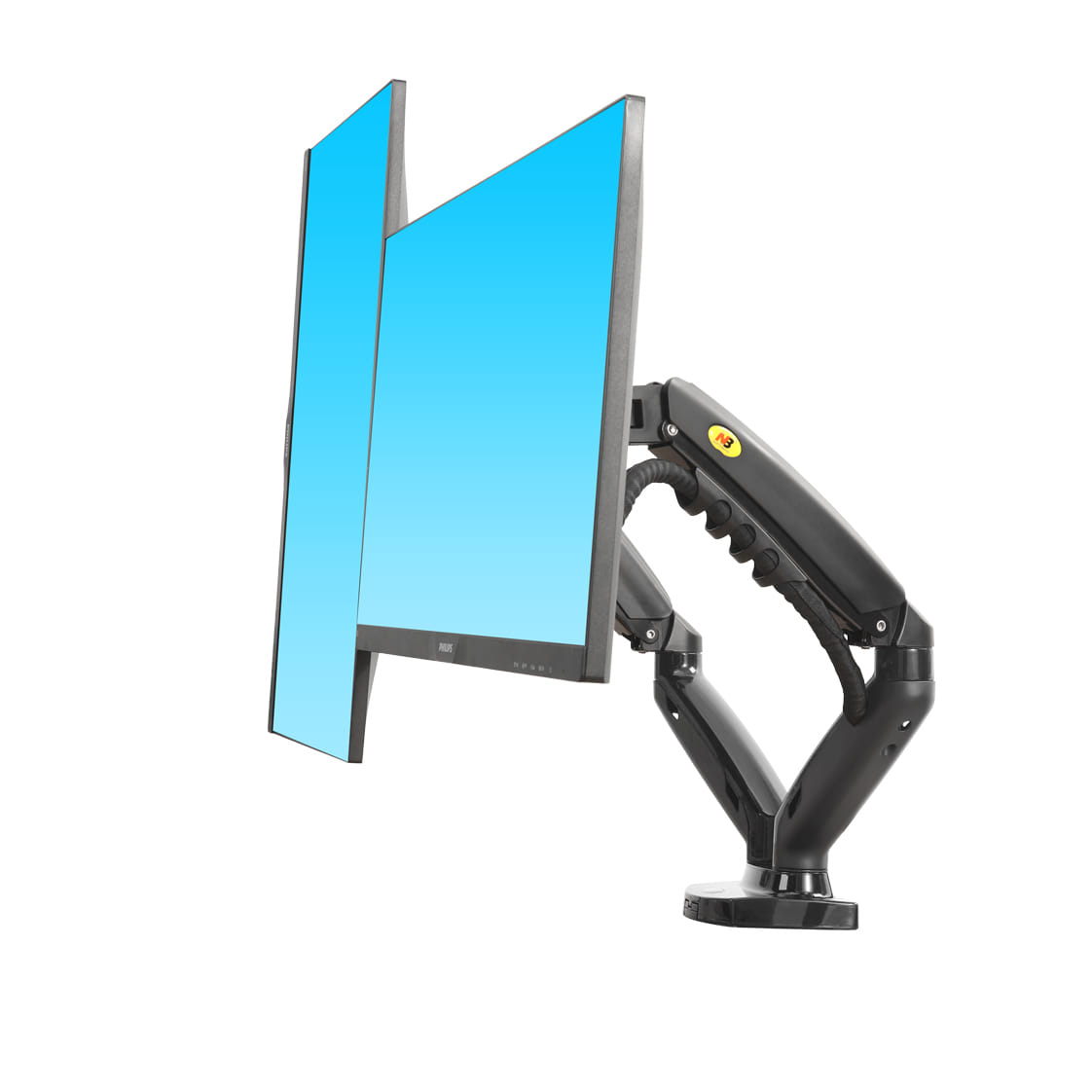 North Bayou F160 17"-27" Dual Screen Desktop Mount