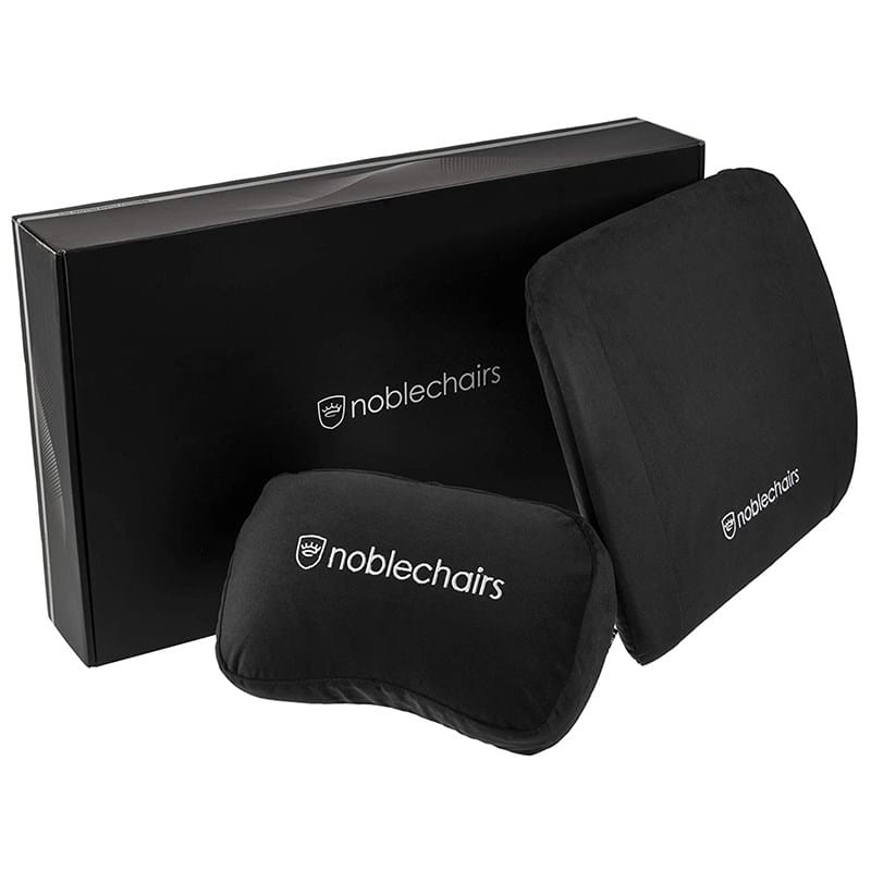 Noblechairs Memory Foam Pillow Set Black