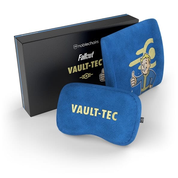 Noblechairs Memory Foam Pillow Set Fallout Vault Tec Edition