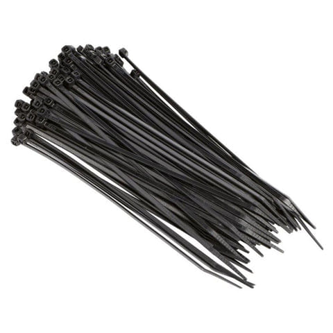Alogic Nylon Cable Tie 150mmx3.6mm 100/Bag Black
