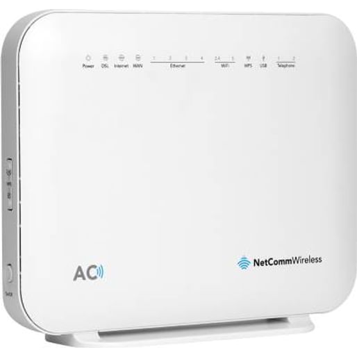 Netcomm NF18ACV AC1600 VDSL2/ADSL2+ Modem Router With VoIP