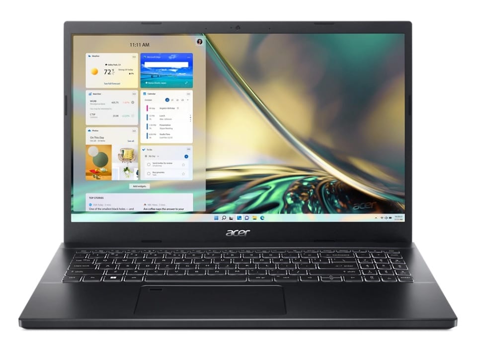 (Manufacturer Refurbished) Acer Aspire 7 15.6" FHD Laptop, i5-12450H, 16GB RAM, 512GB SSD, RTX3050, Windows 11 Home