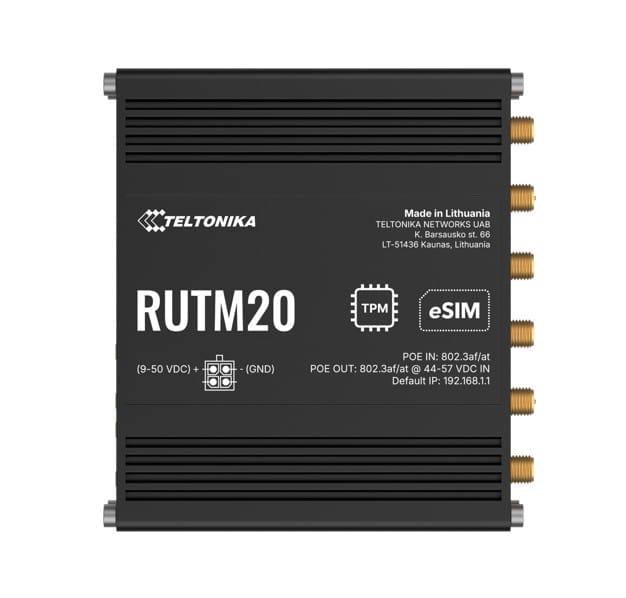 Teltonika RUTM20 COMPACT 5G Global 5G Router