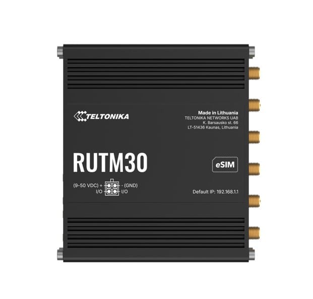 Teltonika RUTM30 Compact 5G dual SIM Router