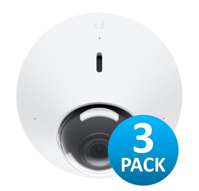 Ubiquiti UniFi Protect UVC-G4-DOME 4MP Camera 3-Pack