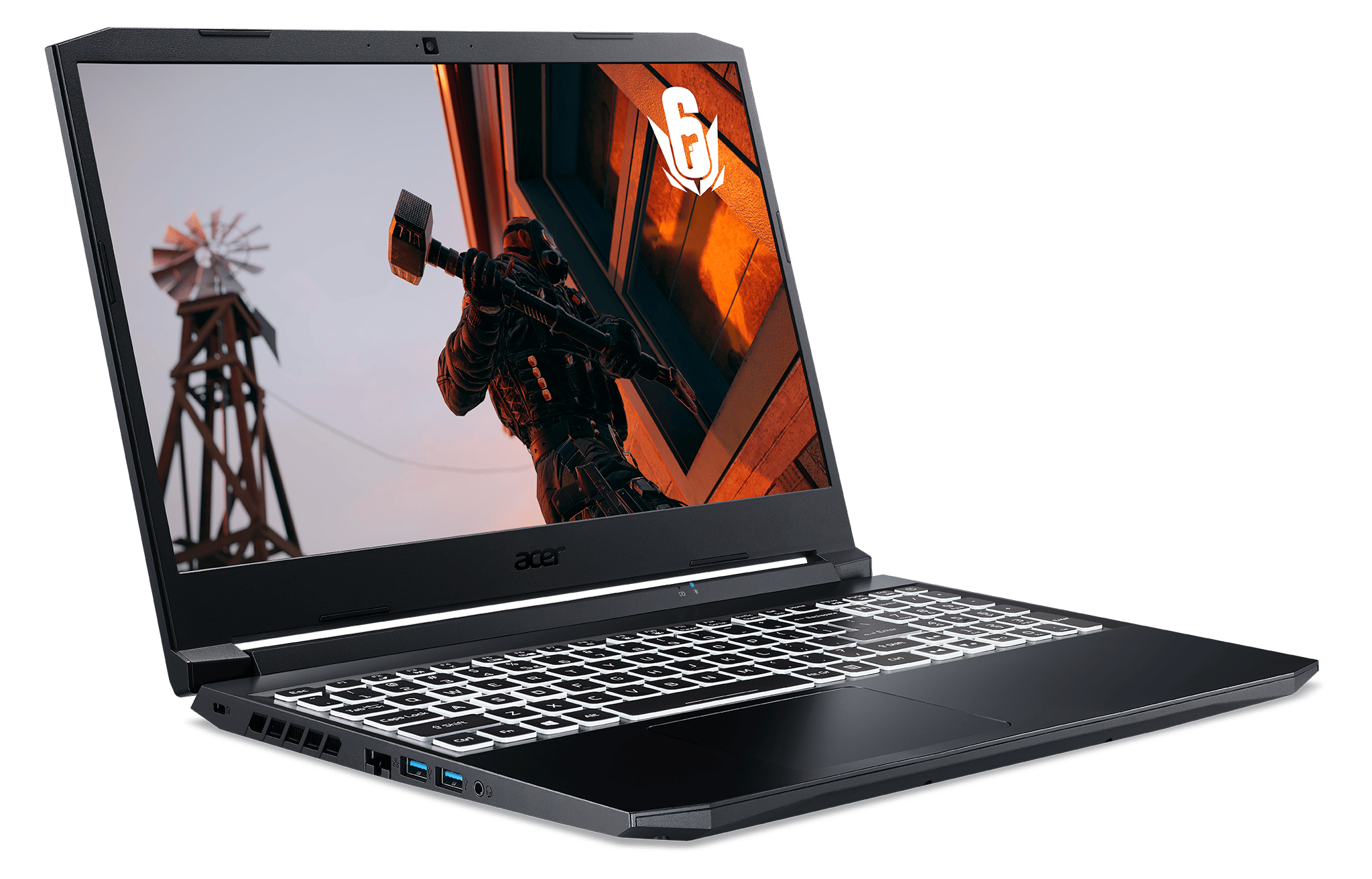 Acer Nitro FHD Ryzen 5-5600H, 16GB RAM, 512GB SSD, GTX 1650,  Windows 11 Home - Main Image