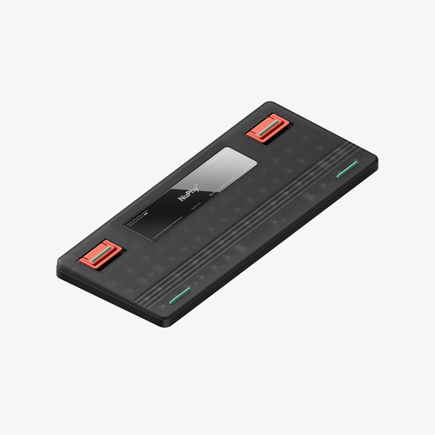 Nuphy Air75 v2 Cowberry軸 Basalt Black NuPhy Air75 v2 QMK/VIA Wireless Black Mechanical Keyboard