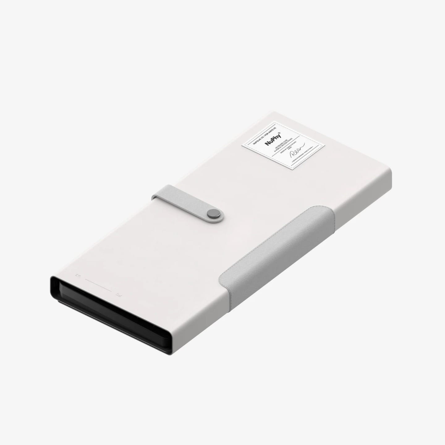 Nuphy NuFolio V3 Keyboard Case for Air75 V2 - Cloud Gray