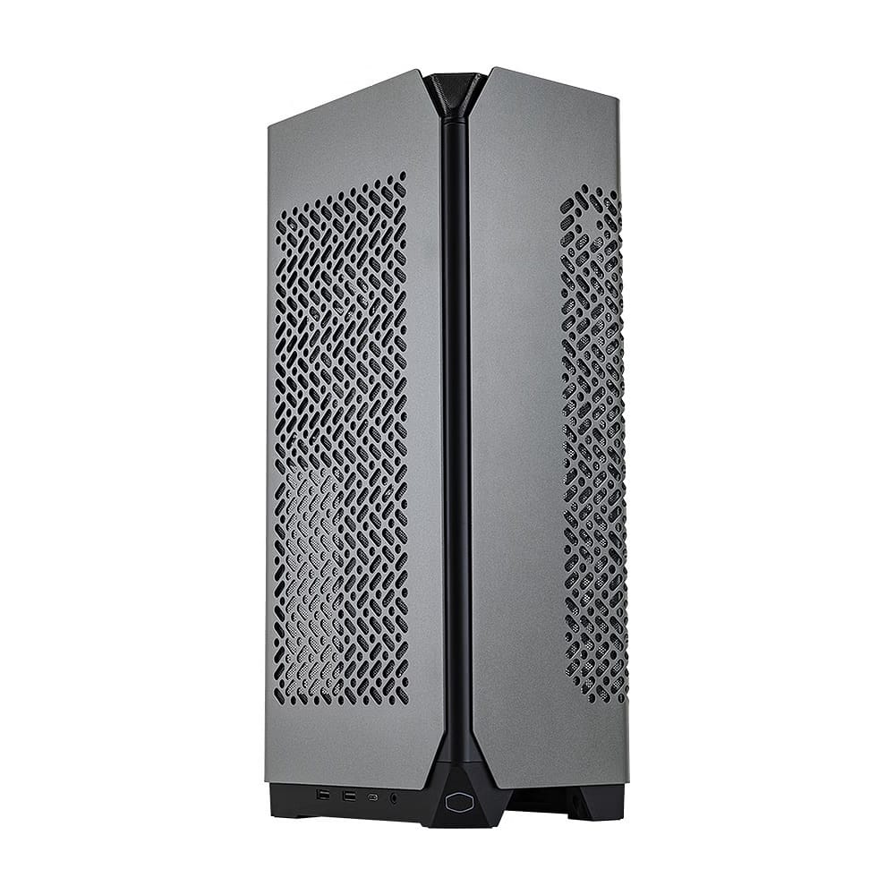 (Ex-Demo) Cooler Master NCORE 100 MAX, Mini-ITX Aluminium Case With 850W Power Supply - Dark Grey
