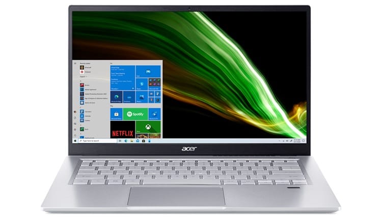 (Manufacture Refurbished) Acer Swift 3, 14" FHD Laptop, Ryzen 3-5300U, 8GB RAM, 256GB SSD, Windows 10 Home