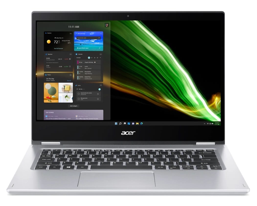(Manufacturer Refurbished) Acer Spin 1 2in1, 14" FHD Touchscreen Laptop, N4500, 4GB RAM, 128GB SSD, Windows 11 Home