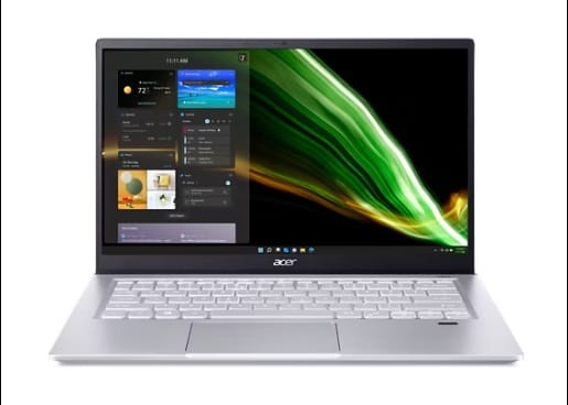 (Manufacturer Refurbished) Acer Swift X 14, 14" FHD IPS Laptop, Ryzen 5-5500U, 8GB RAM, 512GB SSD, GTX 1650, Windows 11 Home