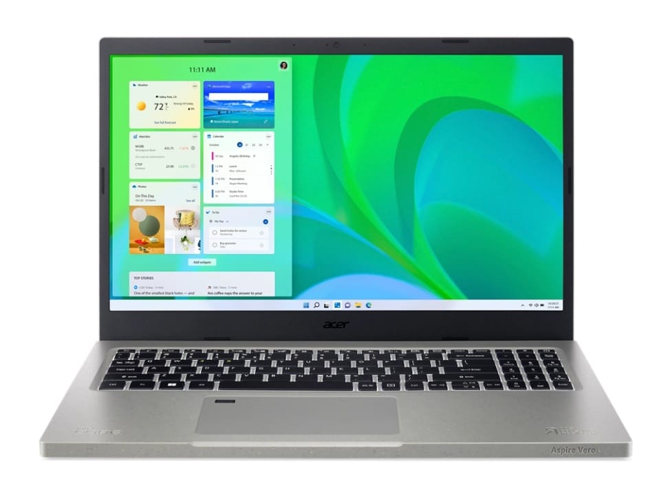 (Manufacturer Refurbished) Acer Aspire Vero, 15.6" FHD Laptop, i7-1195G7, 8GB RAM, 512GB SSD, Windows 11 Home