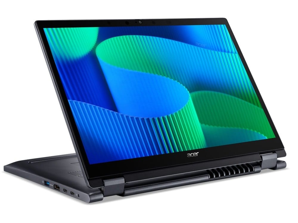 (Manufacturer Refurbished) Acer Spin TravelMate P414RN 14" WUXGA Touchscreen 2-in-1 Laptop, Ultra 7 155U, 16GB RAM, 512GB SSD, Windows 11 Home