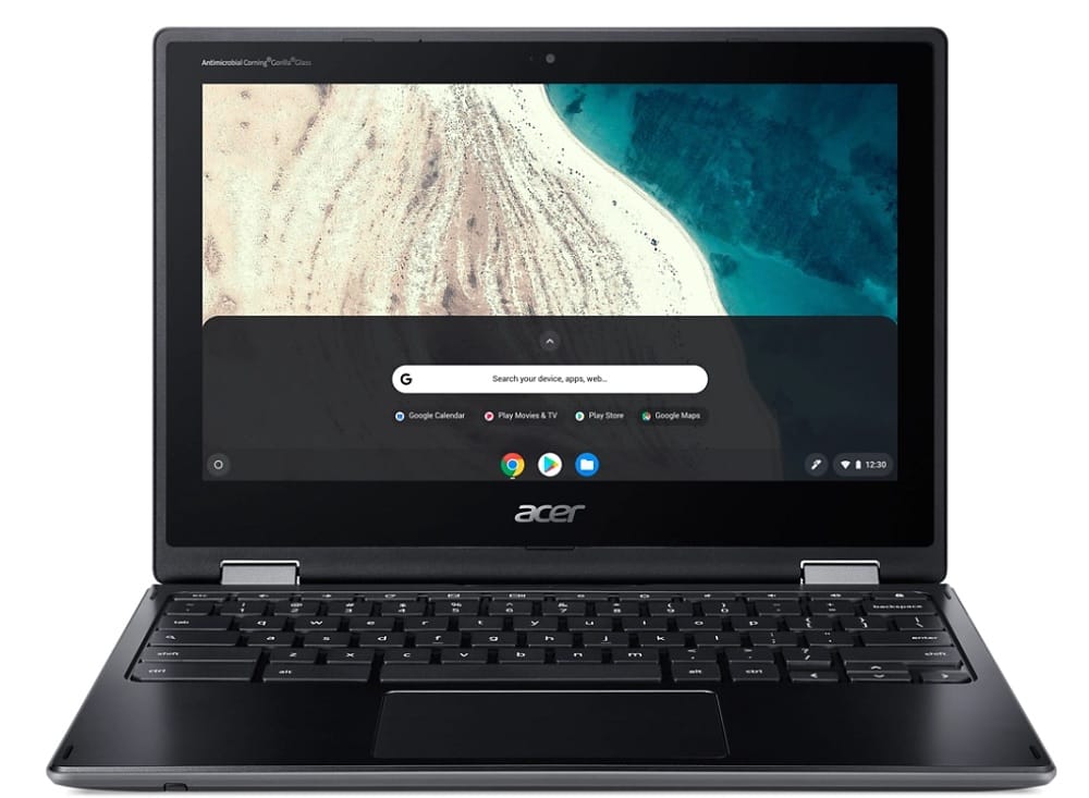 (Manufacturer Refurbished) Acer Chromebook R752TN-C6BC 11.6" HD Touchscreen Laptop, Celeron N 4GB RAM, 32GB Flash Chrome OS Black