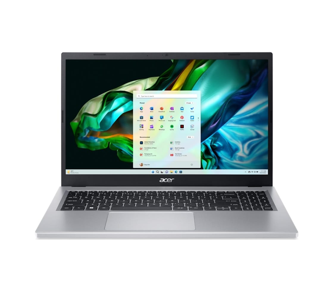 (Refurbished) Acer Aspire 3,15.6" FHD Laptop, i3-N305, 8GB RAM, 256GB SSD, Windows 11 Home