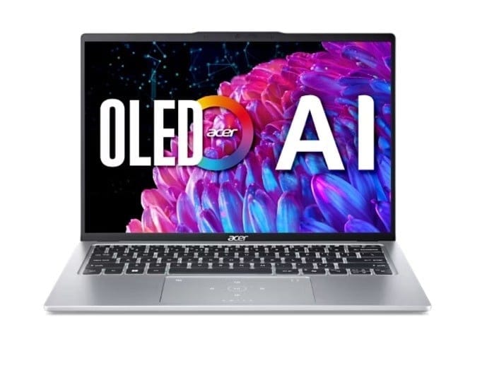 (Ex-Demo) Acer Swift Go EVO 14" OLED Laptop, Core Ultra 7-155H, 16GB RAM, 512GB SSD, Windows 11 Home