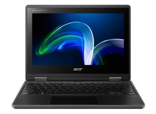 (Refurbished) Acer TravelMate Spin B3 11.6" FHD Touchscreen Laptop, N6000, 8GB RAM, 256GB SSD, Windows 10 Pro