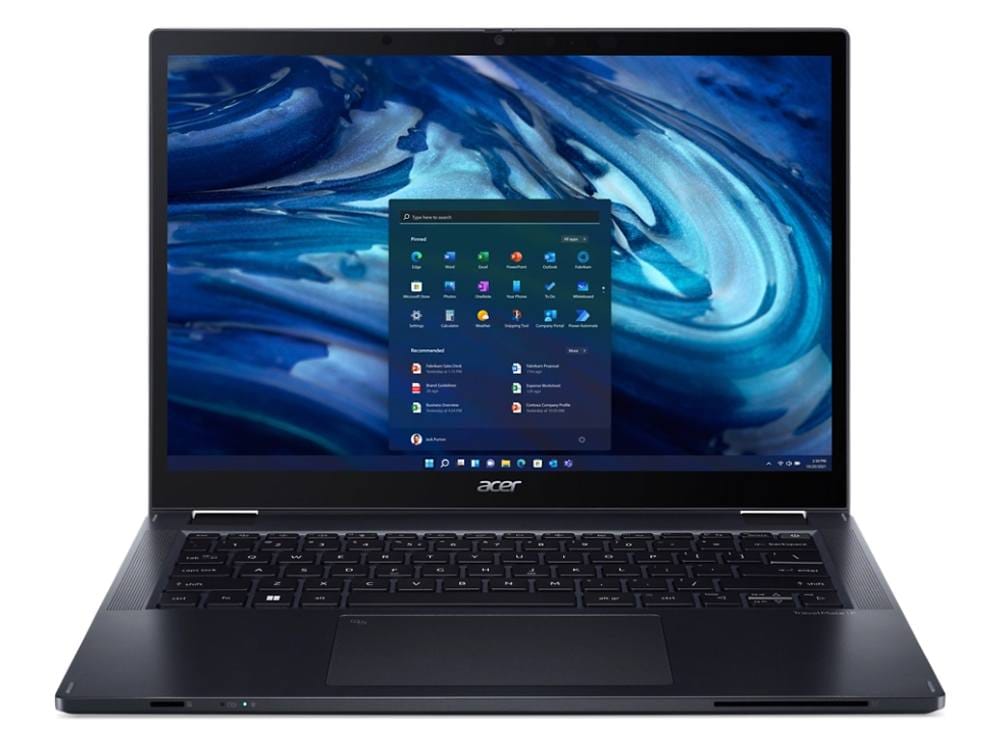 (Refurbished) Acer TravelMate Spin, 14" WUXGA Touchscreen 2-In-1 Laptop, i5-1240P, 8GB RAM, 256GB SSD, Windows 11 Home 
