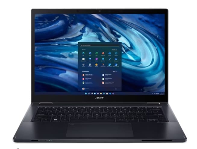 (Ex-Demo) Acer TravelMate Spin, 14" WUXGA Touchscreen Laptop, i5-1240P, 8GB RAM, 256GB SSD, Windows 11 Home