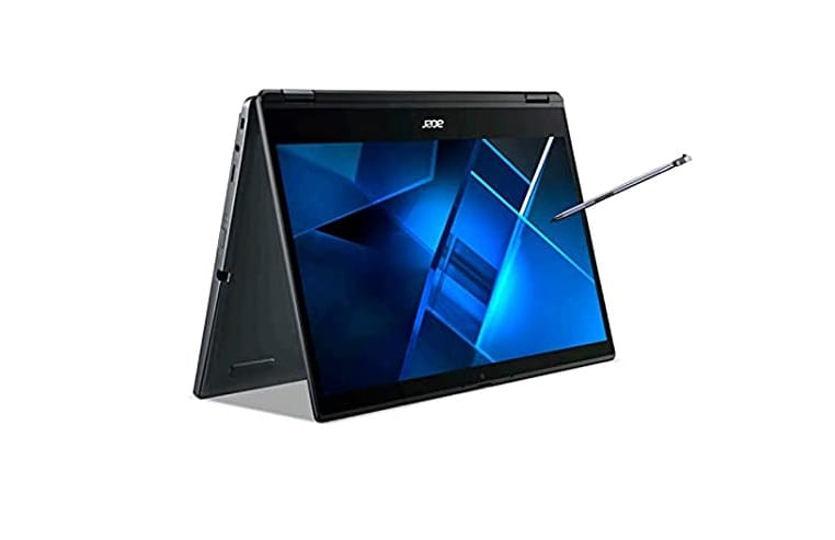 (Manufacturer Refurbished) Acer TravelMate Spin 14" WUXGA Touchscreen Laptop, i7, 8GB RAM, 512GB SSD, Windows 11 Home/Pen