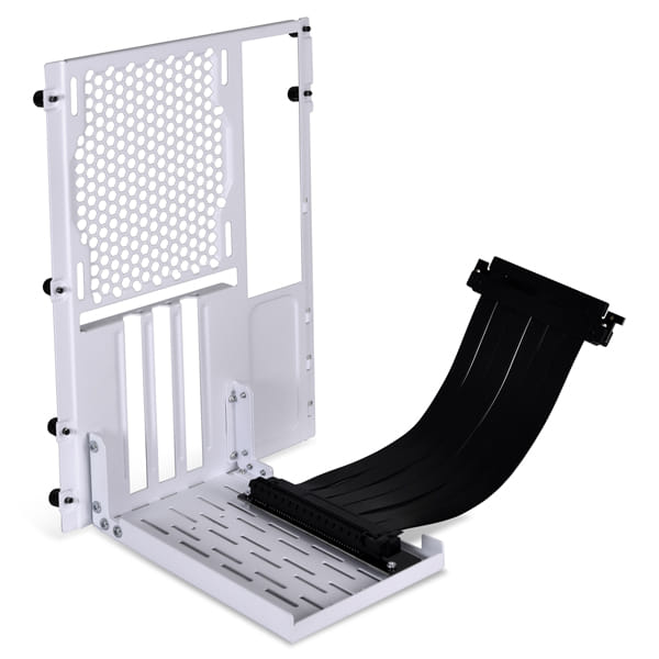 Lian Li O11D-MINI PCIe 3.0 Vertical Bracket Kit-White 
