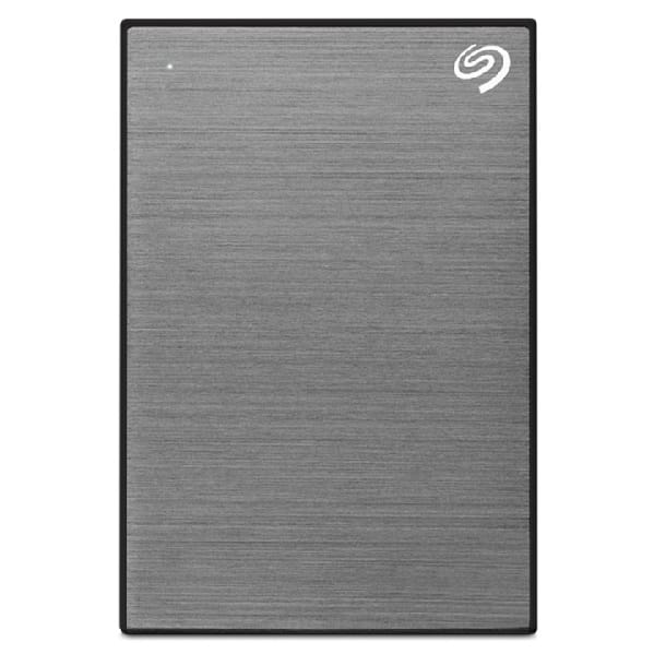 Seagate One Touch 4TB External HDD With Password Protection - Space Grey