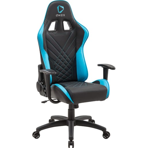 Onex Store ONEX GX220 AIR Series Premium Leatherette Gaming Chair - Black/Blue