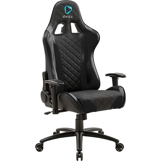 ONEX GX330 Series Faux Leather Gaming Chair - Black