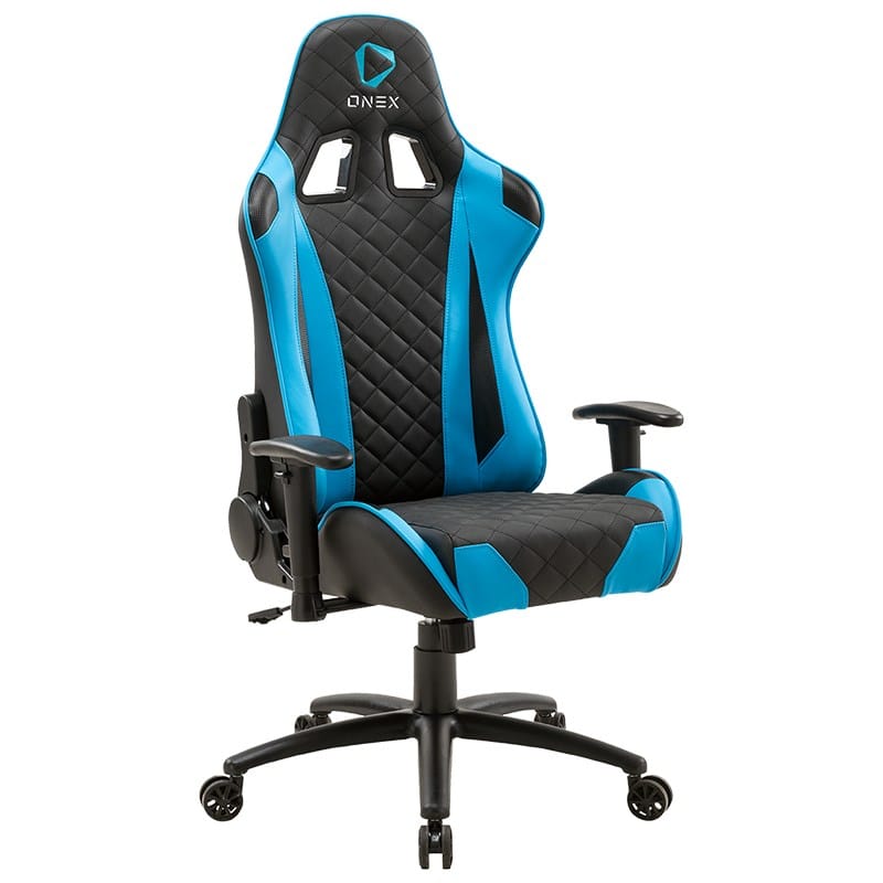 ONEX GX330 Series Faux Leather Gaming Chair - Black/Blue