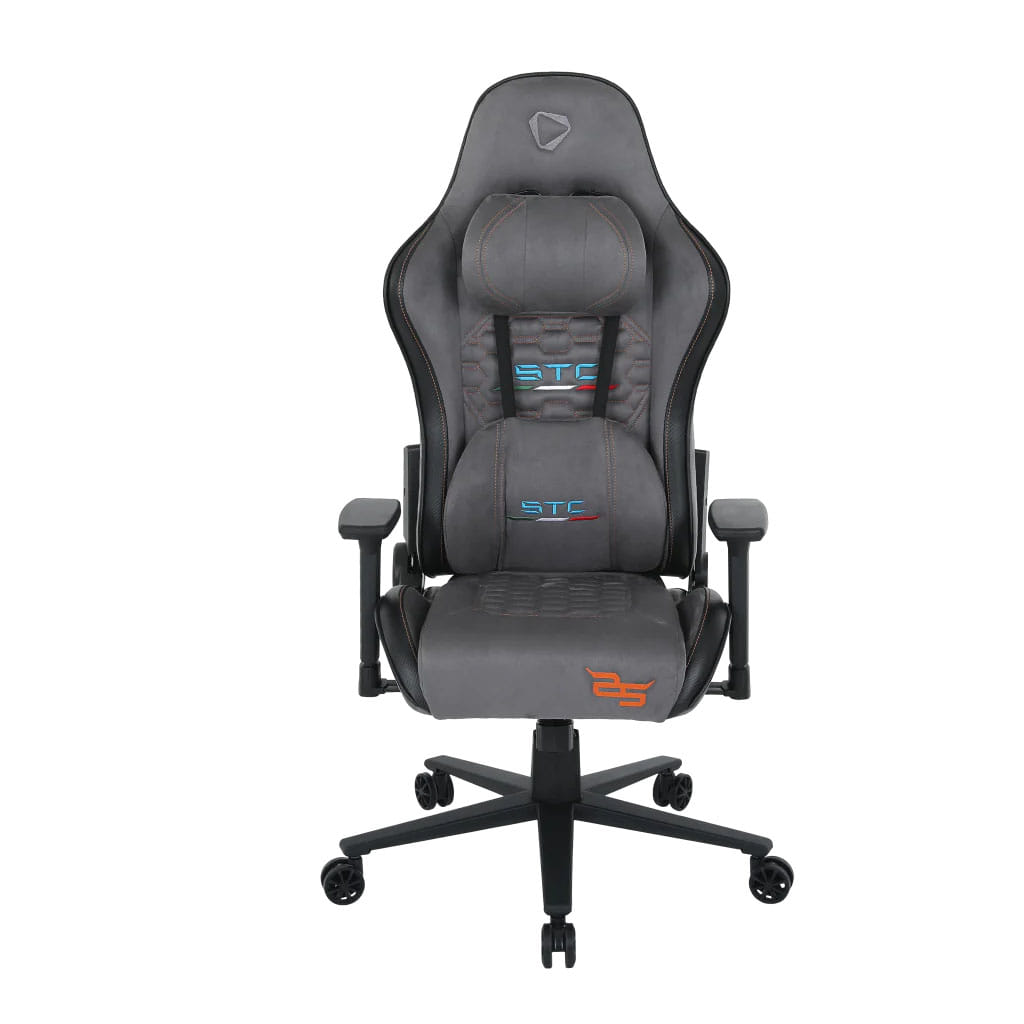 ONEX STC 25 Years Anniversary Limited Edition Alcantara Gaming Chair - Ash Grey/Black