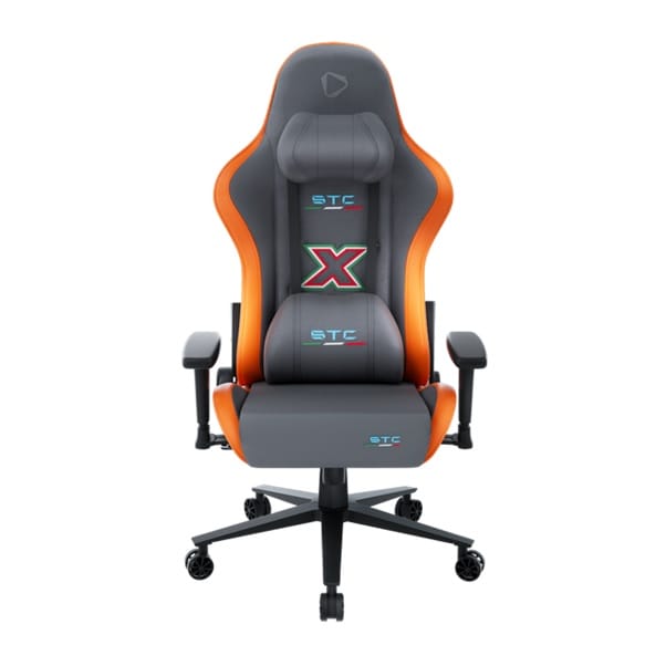 ONEX STC X Alcantara Gaming Chair Volcanic Ash Grey/Orange