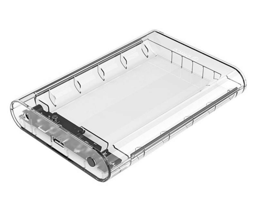 Orico 3139U3 External Hard Drive Enclosure Clear