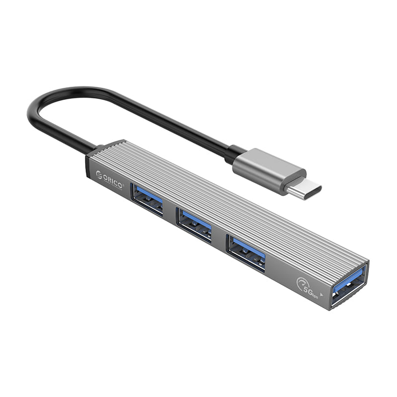 Orico Aluminum Type-C To USB 4-In-1 Docking Hub