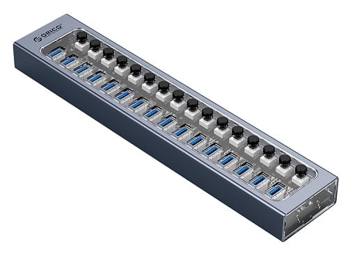 Orico 16 Port USB 3.0 Aluminium Hub